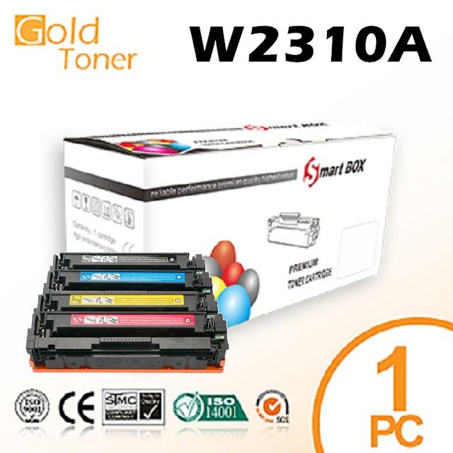 Gold  Toner 【Gold Toner】HP W2310A / No.215A相容碳粉匣(黑色)【適用】M155nw / M183fw (含全新晶片)