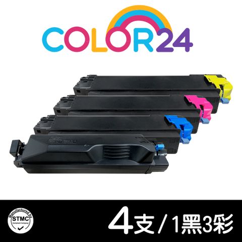 Color24 for Kyocera 1黑3彩 TK-5286K/TK-5286C/TK-5286M/TK-5286Y 相容碳粉匣 /適用KYOCERA ECOSYS P6235cdn / M6635cidn