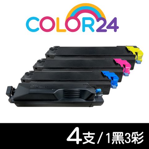 【COLOR24】for Kyocera 1黑3彩 TK-5286K/C/M/Y 相容碳粉匣 /適用KYOCERA ECOSYS P6235cdn