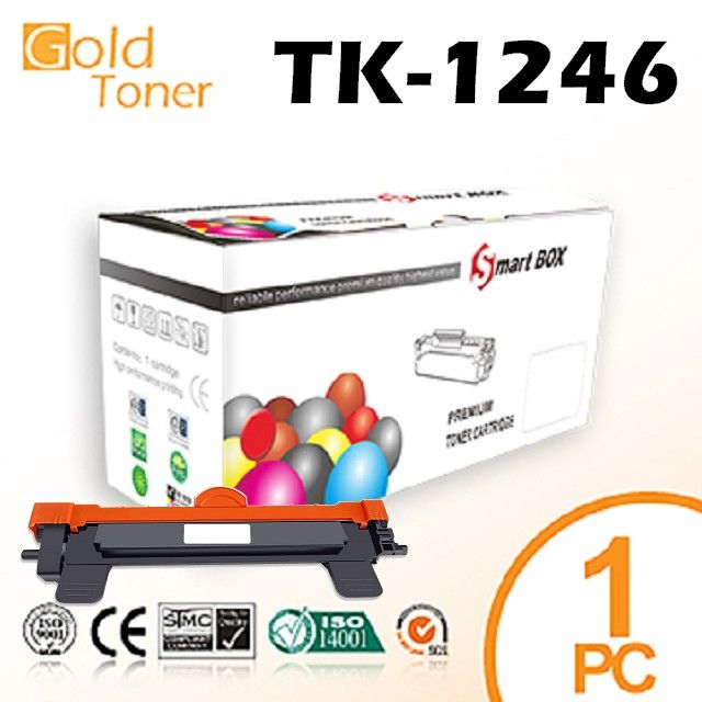 Gold  Toner 【Gold Toner】KYOCERA TK1246 / TK-1246 全新副廠相容碳粉匣【適用】PA2000/PA2000W/MA2000W