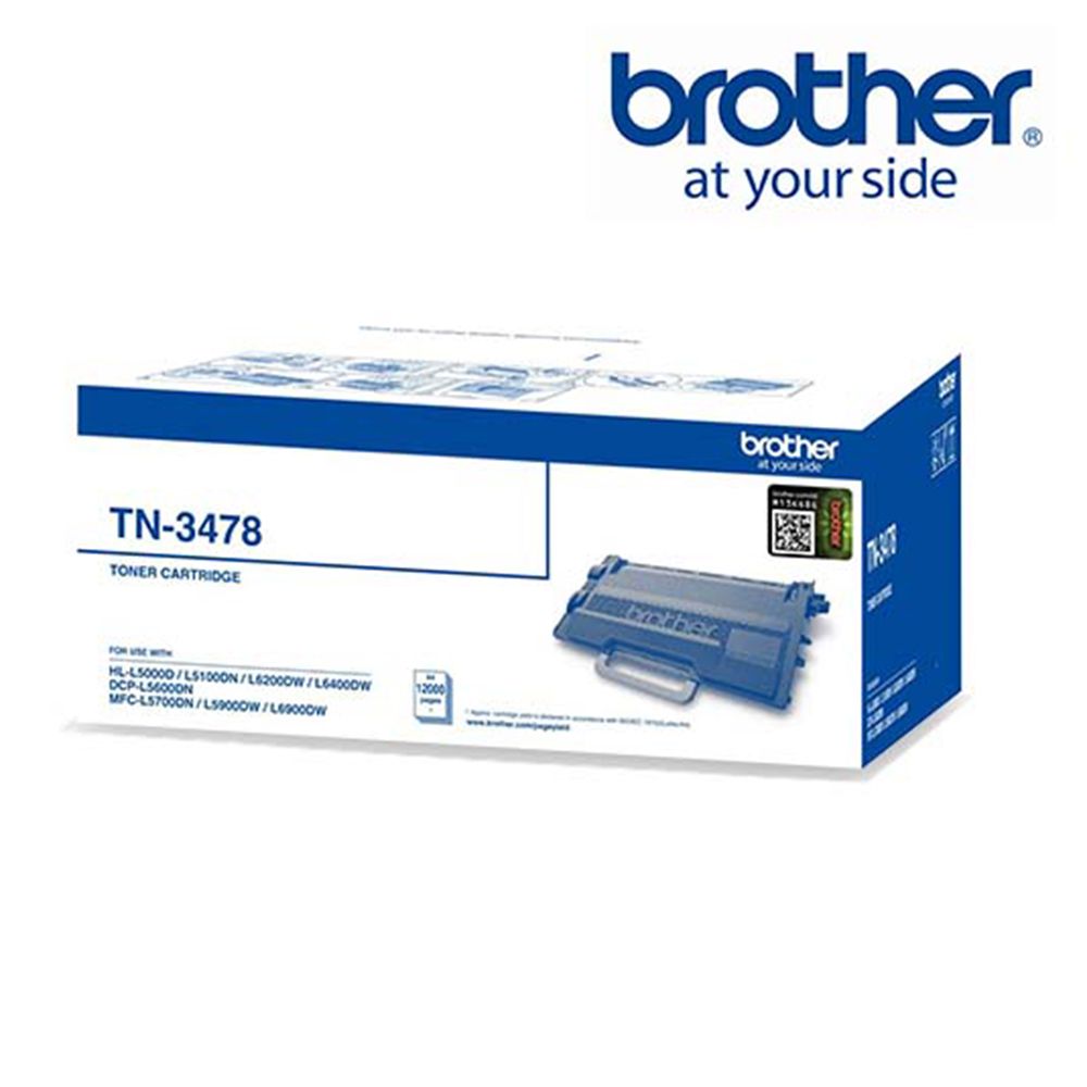 BROTHER 兄弟牌 (原廠公司貨) TN-3478原廠高容量碳粉匣(三支組合價)