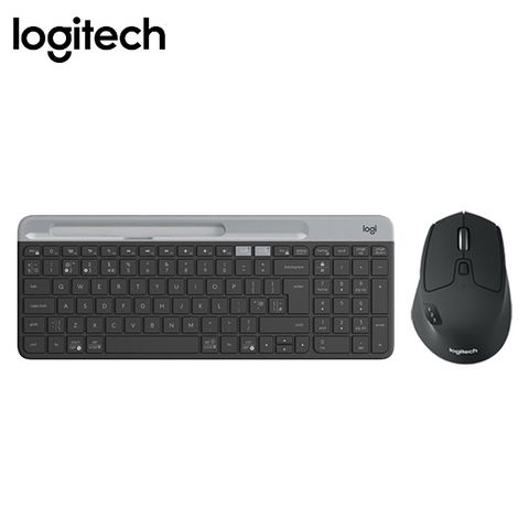 Logitech 羅技 羅技 K580(黑)+M720無線鍵鼠組