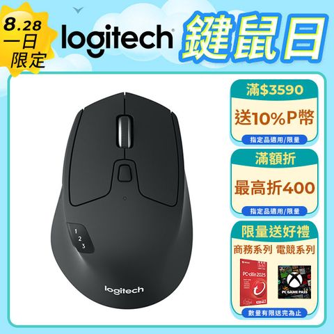 羅技 M720 Triathlon 多工無線滑鼠