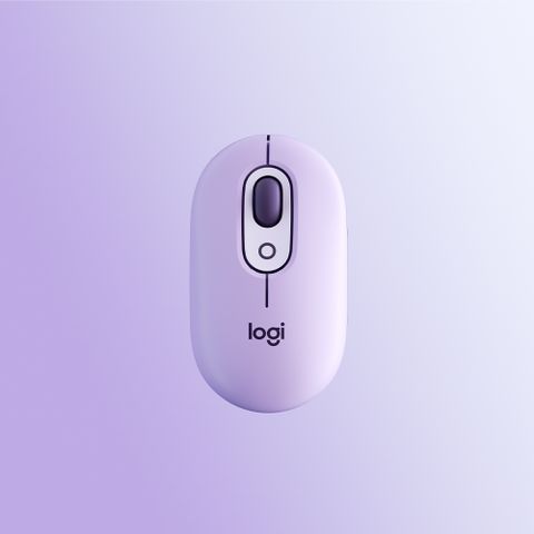 Logitech 羅技 POP MOUSE 無線藍牙滑鼠 -星暮紫