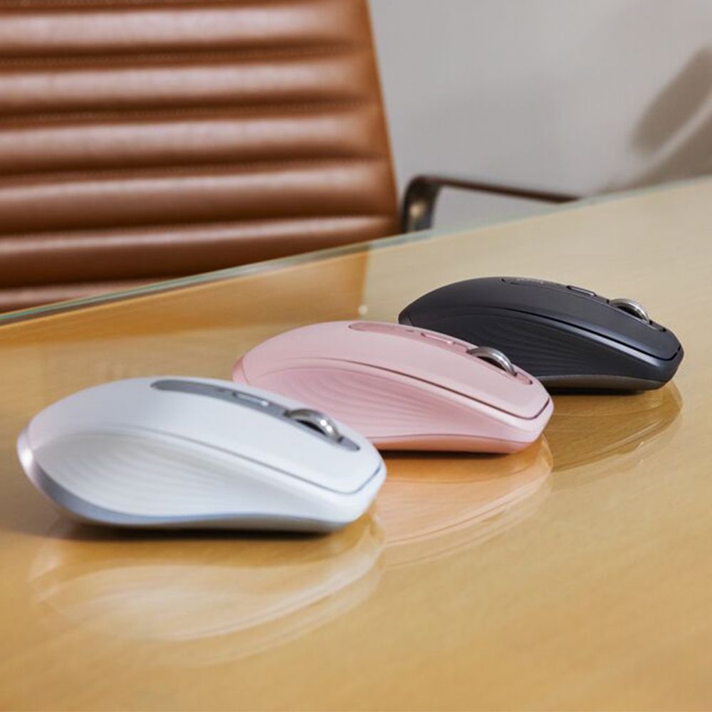 Logitech 羅技 MX Anywhere 3S 無線行動滑鼠 - 玫瑰粉