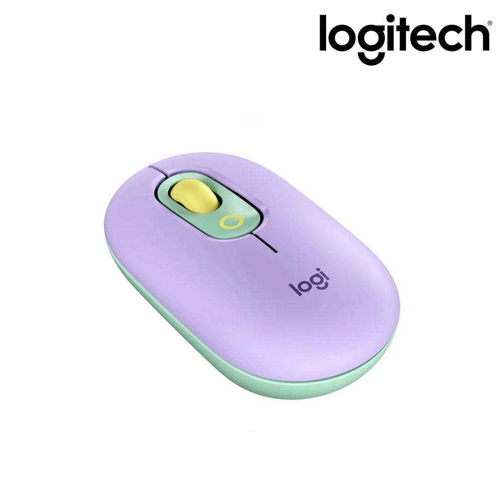 Logitech 羅技 《 POP MOUSE 無線藍牙滑鼠 - 夢幻紫 》台灣公司貨