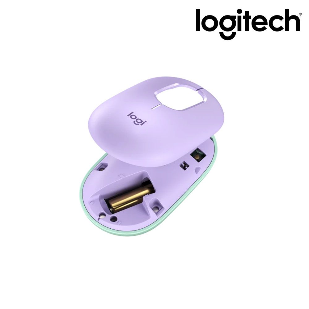 Logitech 羅技 《 POP MOUSE 無線藍牙滑鼠 - 夢幻紫 》台灣公司貨