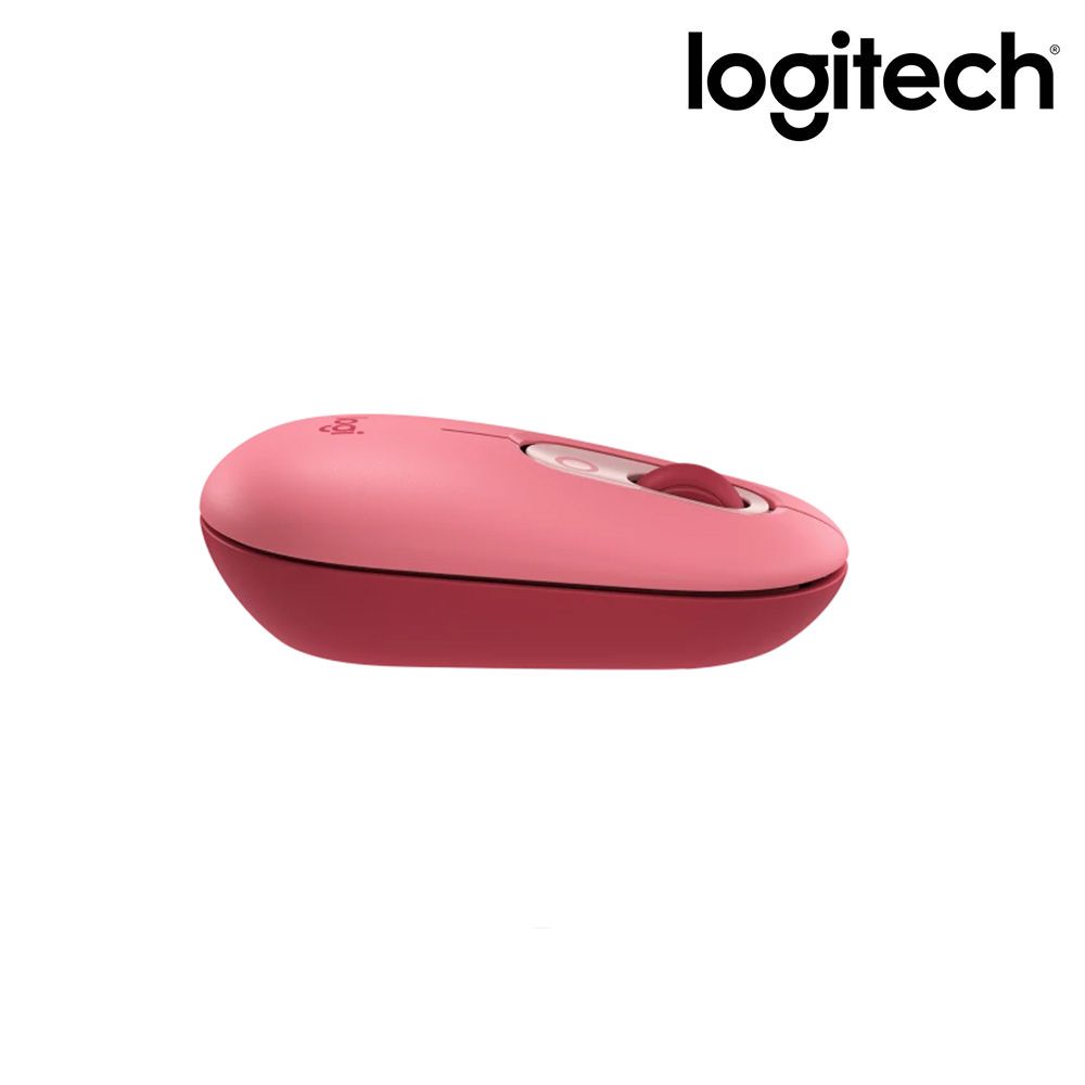 Logitech 羅技 《 POP MOUSE 無線藍牙滑鼠 - 魅力桃 》台灣公司貨