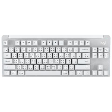 羅技 Signature K855 無線鍵盤 - 白