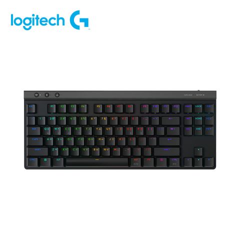 Logitech 羅技 G515 輕薄無線機械式 TKL 電競鍵盤 黑色