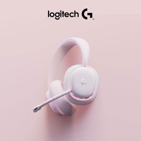 Logitech 羅技 G G735 無線美型RGB遊戲耳麥 - 夢幻白