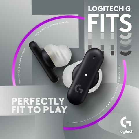 Logitech 羅技 G Fits 雙模無線入耳式電競耳機