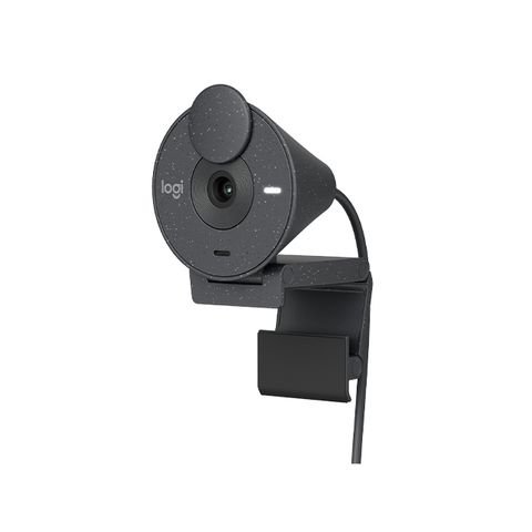 羅技 BRIO 300 網路攝影機 - 石墨黑
