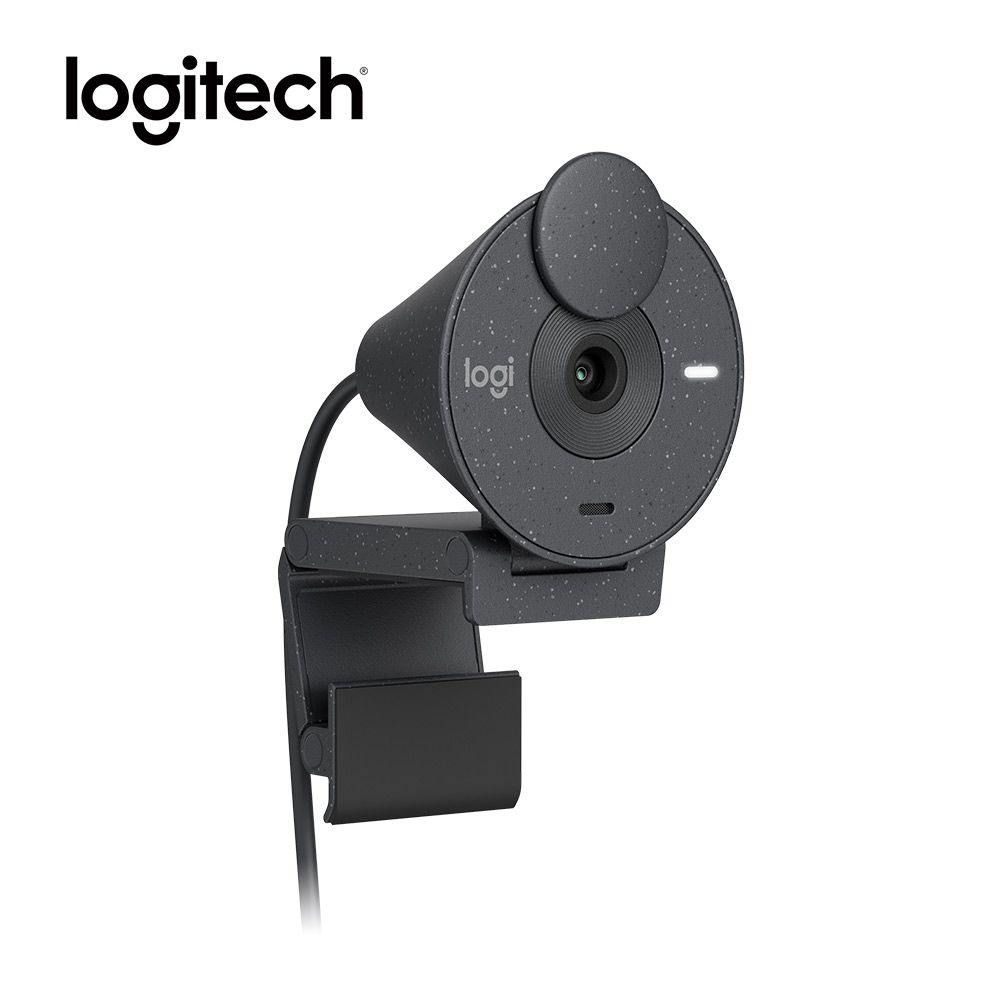 Logitech 羅技  VC BRIO 305 商務網路攝影機 - 石墨黑