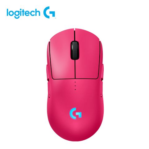 Logitech 羅技 PRO 2 無線電競滑鼠 桃紅色