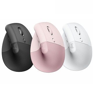 羅技 LIFT人體工學垂直滑鼠-石墨灰