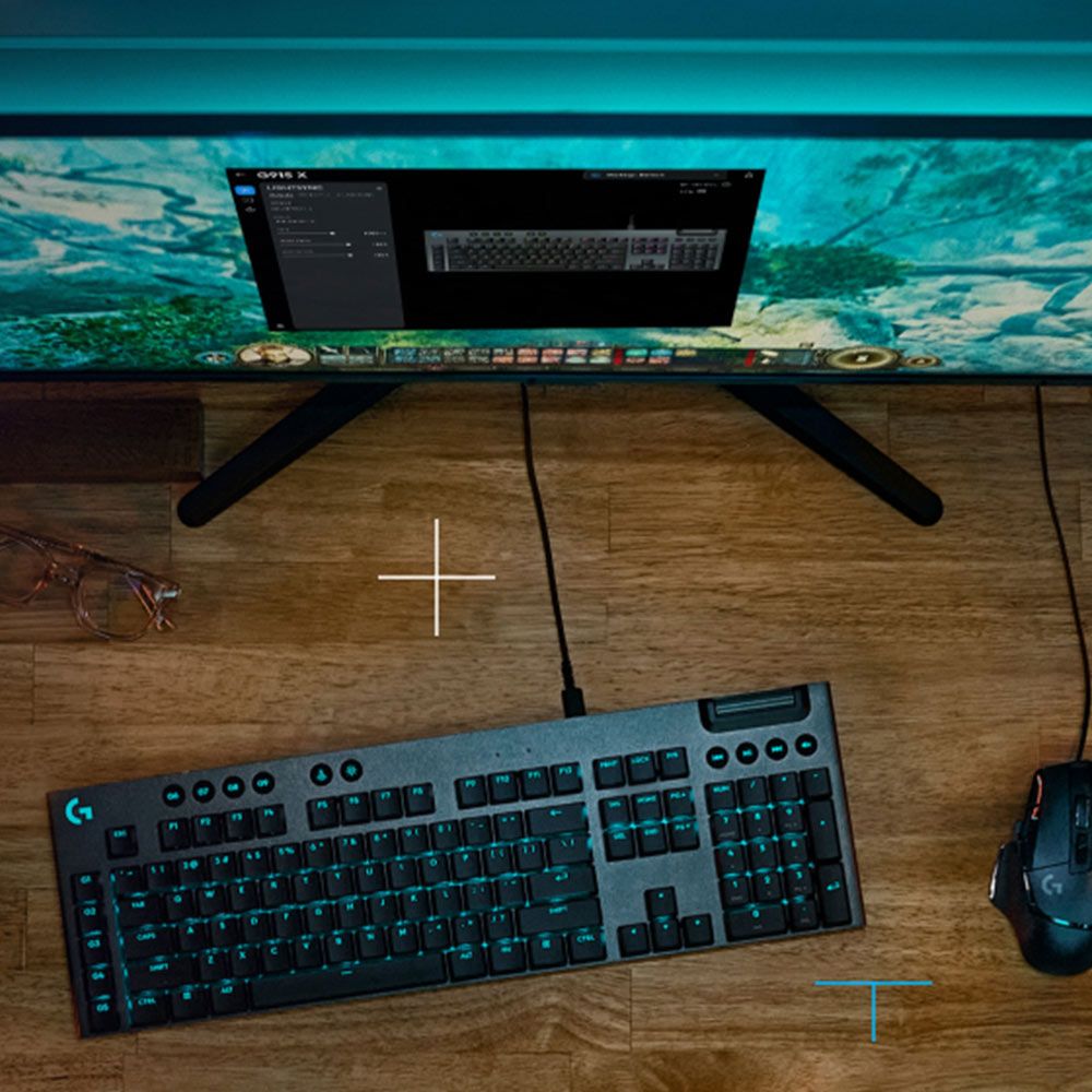Logitech 羅技 羅技G G915 X RGB 機械式遊戲鍵盤