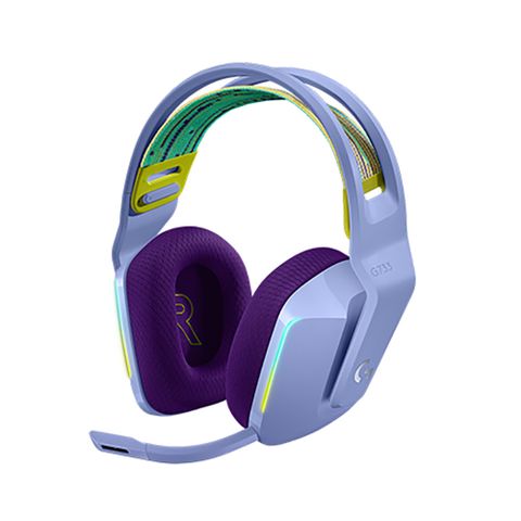 羅技 G733 無線RGB炫光電競耳麥(莫蘭紫)