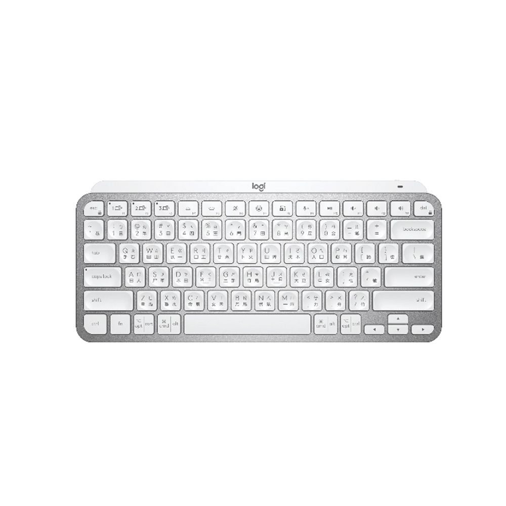 Logitech 羅技 MX Keys Mini 無線鍵盤 - 簡約白