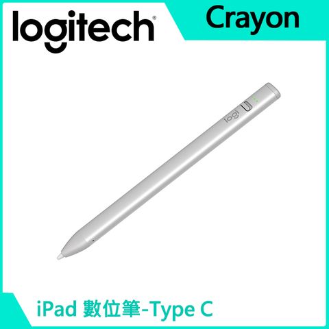 Logitech 羅技 Crayon iPad 數位筆 - Type C