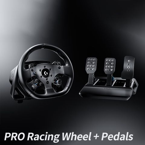 羅技G PRO 直驅式模擬賽車方向盤+模擬賽車踏板