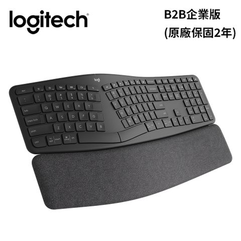 羅技 ERGO K860 人體工學鍵盤 B2B-黑