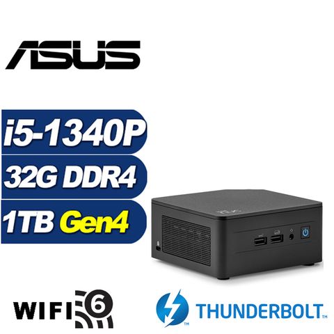 RNUC13ANHI500(DIY)疾速英雄A ASUS 華碩 NUC迷你電腦