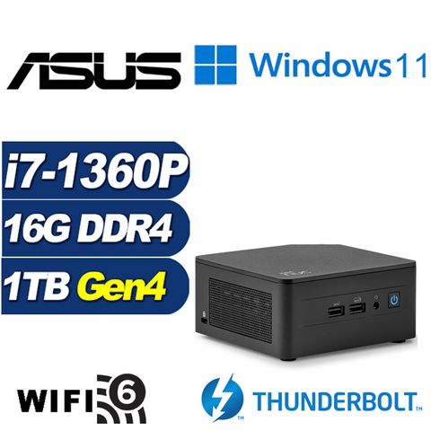 RNUC13ANHI700(DIY)疾速軍師AW ASUS 華碩 NUC迷你電腦