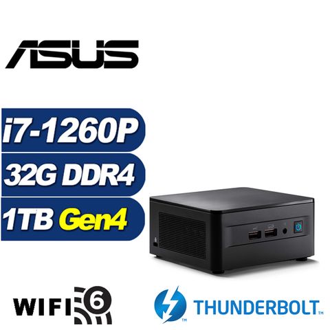 RNUC12WSHI700(DIY)特攻中尉II ASUS 華碩 NUC迷你電腦