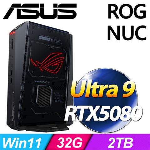 華碩 ROG NUC RNUC15JNK9X28AA9(Ultra 9 275HX/32G/2TB SSD/RTX5080/W11)