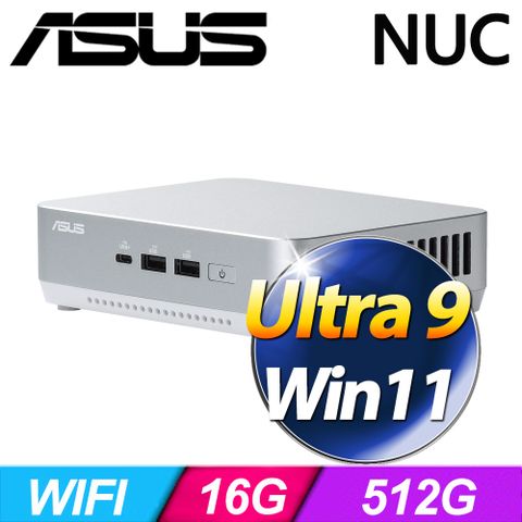 華碩 NUC 14 PRO PLUS RNUC14RVSU9068A9(Ultra 9 185H/16G/512G SSD/W11)