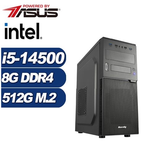 ASUS 華碩 (DIY)峰火戰士(i5-14500/H610/8G/512G M.2)