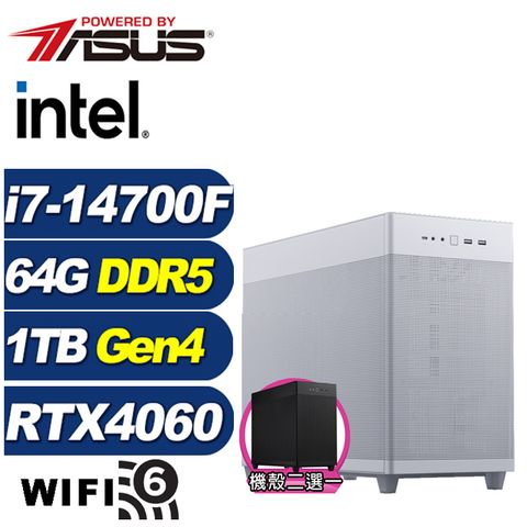 (DIY)進擊獵人(i7-14700F/華碩B760/64G/1TB M.2/RTX 4060)