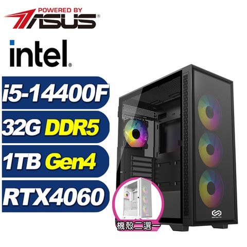 ASUS 華碩 (DIY)全境判官(i5-14400F/B760/32G/1TB M.2/RTX 4060)