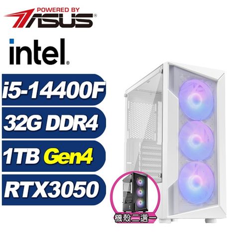 ASUS 華碩 (DIY)圓舞曲AJ22C(i5-14400F/B760/32G/1TB M.2/RTX 3050)