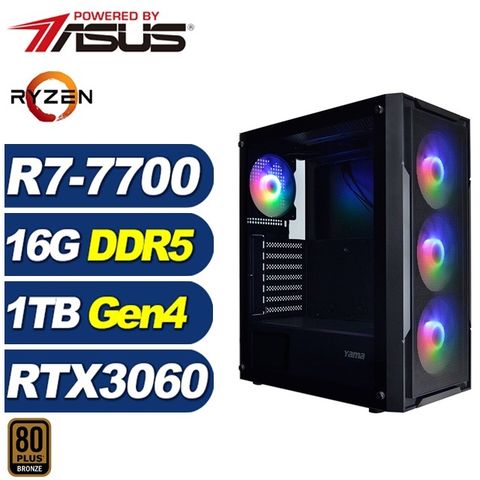 (DIY)太微垣I32C(R7-7700/華碩A620/16G/1TB M.2/RTX 3060)