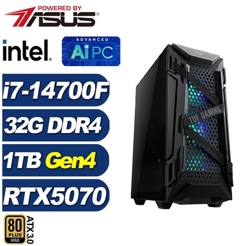 (DIY)現代弓L38C(i7-14700F/華碩B760/32G/1TB M.2/RTX 5070)