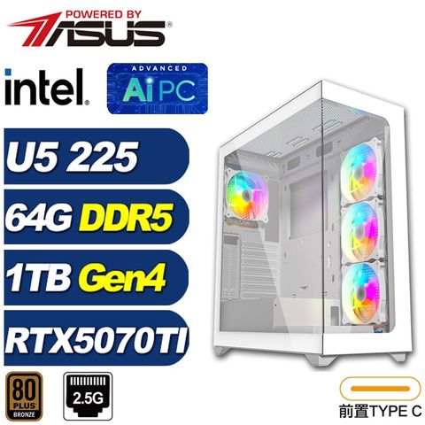(DIY)馴獸師LF4C(Ultra 5 225/RTX 5070 TI/華碩B860/64G/1TB M.2)