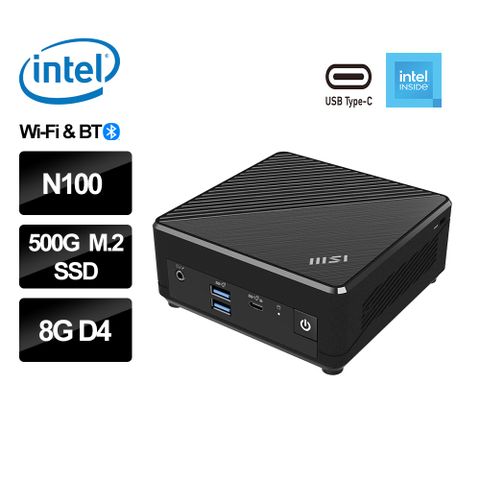 微星Cubi  Intel 四核 迷你電腦