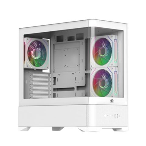 微星平台【任狂攻勢】R7 八核 9060XT 海景房電競電腦(R7-7700/X870/64G D5/500GB)