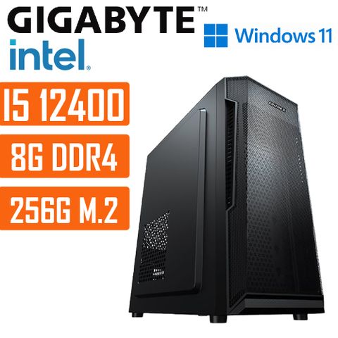 GIGABYTE 技嘉 (DIY)H610平台{仙女座星系001W} I5 六核 超值效能WIN11電腦