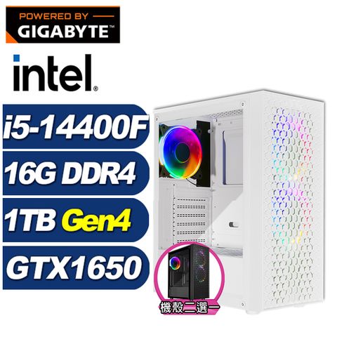 GeForce GTX 1650 4G技嘉B760平台「黑鳶刺客」i5十核獨顯電腦