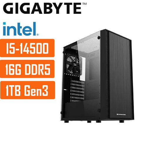 GIGABYTE 技嘉 (DIY)B760M平台{太陽系027} i5 十四核 文書電腦