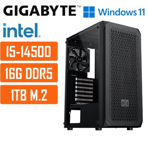 (DIY)技嘉B760M平台{太陽系027W} i5 十四核 WIN11 文書電腦