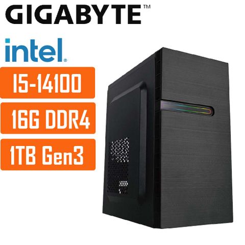 GIGABYTE 技嘉 (DIY)H610M平台{太陽系030} i3 四核 文書電腦