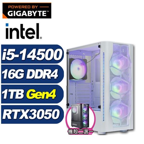 GeForce RTX 3050 6G技嘉B760平台「小夜曲GJ51C」i5十四核獨顯電腦