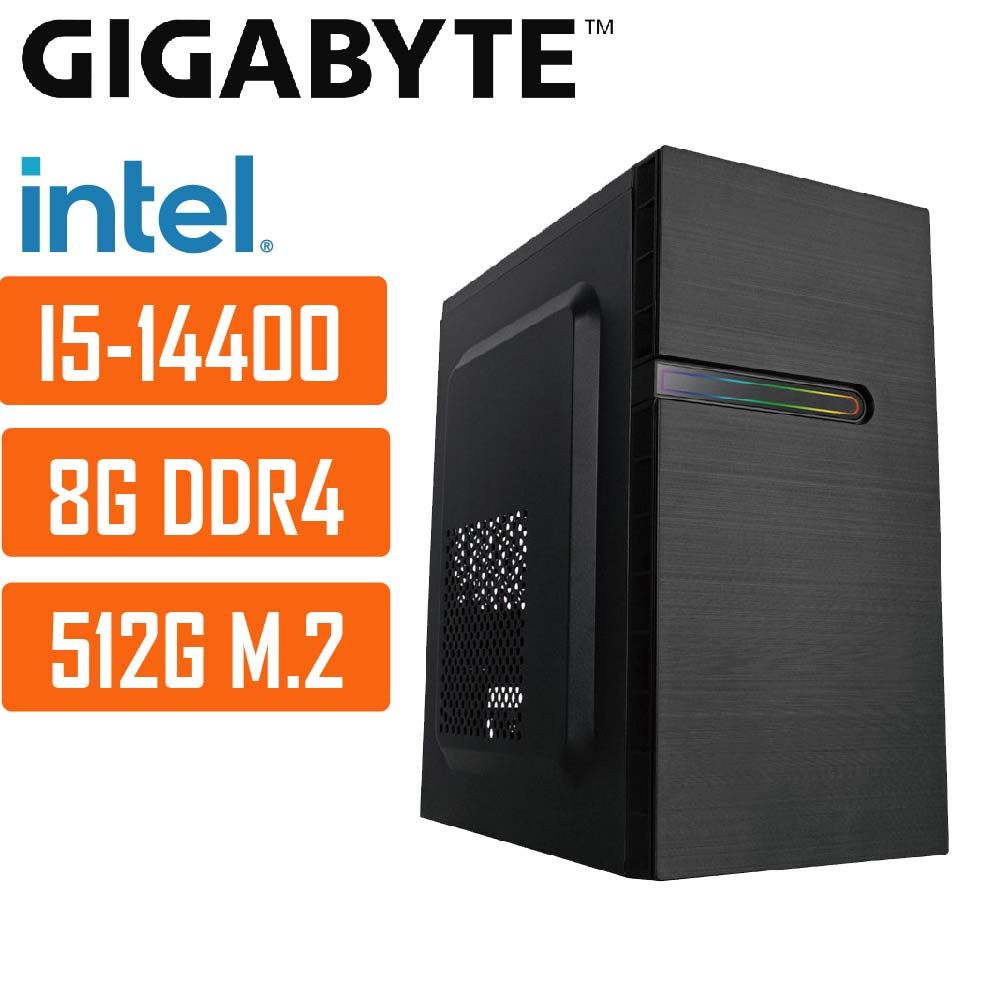 GIGABYTE 技嘉 (DIY)H610平台{仙女座星系020} I5十核 超值文書電腦