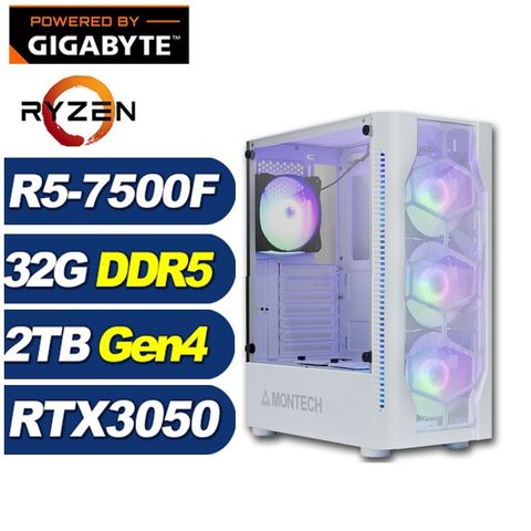 (DIY)草原狐J03D(R5-7500F/技嘉A620/32G/2TB M.2/RTX 3050)