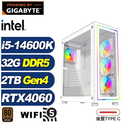 (DIY)驅逐艦K86D(i5-14600K/技嘉B760/32G/2TB M.2/RTX 4060)