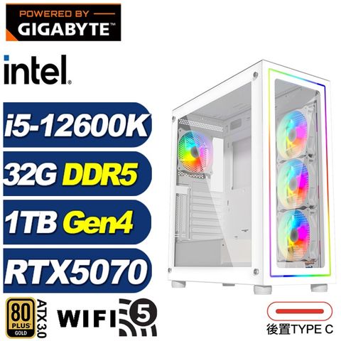 (DIY)巡洋艦LCEC(i5-12600K/技嘉B760/32G/1TB M.2/RTX 5070)